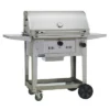 Bull Bison Charcoal Barbecue With Cart