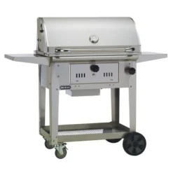 Bull Bison Charcoal Barbecue With Cart