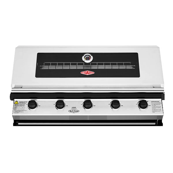 Beefeater 1200S 5 Burner Built-In Gas Barbecue + FREE COVER 1 Beefeater 1200S 5 Burner Built-In Gas Barbecue + FREE COVER