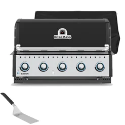 Broil King Baron 520 Built-In Gas Barbecue | FREE COVER + ACCESSORY