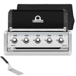 Broil King Regal 520 Built-In Gas Barbecue | FREE COVER + ACCESSORY