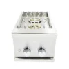 Whistler Burford Stainless Steel 5 Double Built In Side Burner