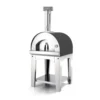 Fontana Margherita Wood Pizza Oven With Trolley | Anthracite