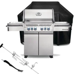 Napoleon Prestige PRO 500 RSIBPSS-3 Gas BBQ | Rotisserie + FREE COVER + ACCESSORY