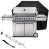 Napoleon Prestige PRO 665 RSIBNSS-3 Natural Gas BBQ | Rotisserie + FREE COVER + ACCESSORY