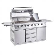 Outback Signature 6 Burner Hybrid IR Barbecue | Stainless Steel + FREE COVER & ROTISSERIE 4 Outback Signature 6 Burner Hybrid IR Barbecue | Stainless Steel + FREE COVER & ROTISSERIE - Image 4