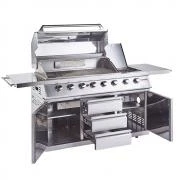 Outback Signature 6 Burner Hybrid IR Barbecue | Stainless Steel + FREE COVER & ROTISSERIE 5 Outback Signature 6 Burner Hybrid IR Barbecue | Stainless Steel + FREE COVER & ROTISSERIE - Image 5