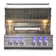 Whistler Burford Stainless Steel 4 Burner Built In Gas Barbecue | Cover + Rotisserie 3 Whistler Burford Stainless Steel 4 Burner Built In Gas Barbecue | Cover + Rotisserie - Image 3